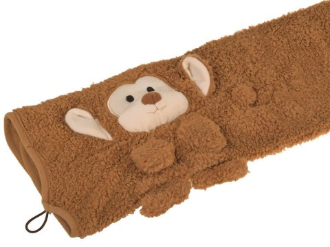 Miękki kocyk - przytulanka 2w1 MAŁPKA w kolorze mokka mouse ZA0724 Miękki kocyk - przytulanka 2w1 MAŁPKA w kolorze mokka mouse ZA0724