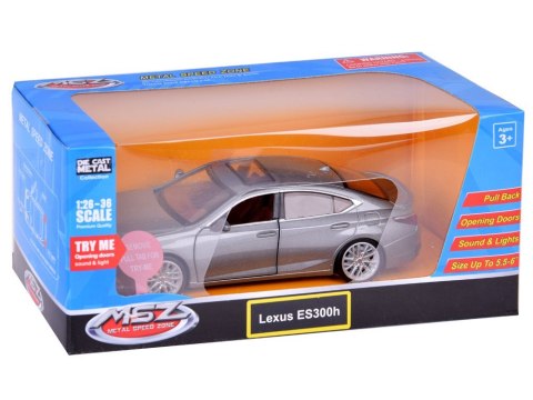 Model kolekcjonerski Lexus ES300h 1:35 metalowe auto światło dźwięk ZA5051 Model kolekcjonerski Lexus ES300h 1:35 metalowe auto światło dźwięk ZA5051