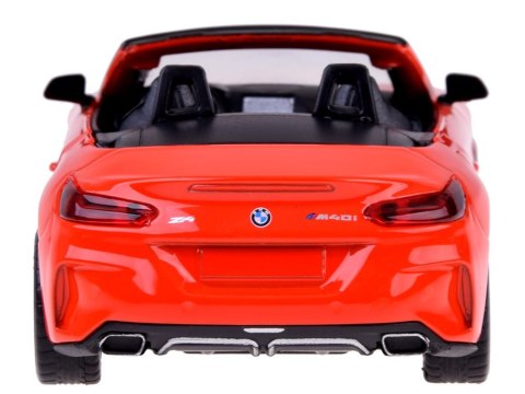 Model kolekcjonerski auto metalowe BMW Z4 M40i cabrio światła ZA5049 Model kolekcjonerski auto metalowe BMW Z4 M40i cabrio światła ZA5049