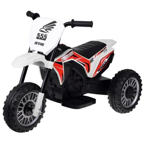 Motor trójkołowy na akumulator elektryczny dla dziecka + muzyka PA0334 Motor trójkołowy na akumulator elektryczny dla dziecka + muzyka PA0334