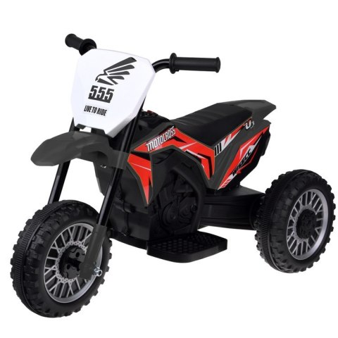 Motor trójkołowy na akumulator elektryczny dla dziecka + muzyka PA0334 Motor trójkołowy na akumulator elektryczny dla dziecka + muzyka PA0334