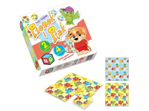 Multigra Układanka puzzle Piesek i Ptak 2w1 ZA4033 Multigra Układanka puzzle Piesek i Ptak 2w1 ZA4033