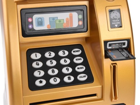 Muzyczny Bankomat Bank skarbonka dla dzieci ZA4752 Muzyczny Bankomat Bank skarbonka dla dzieci ZA4752