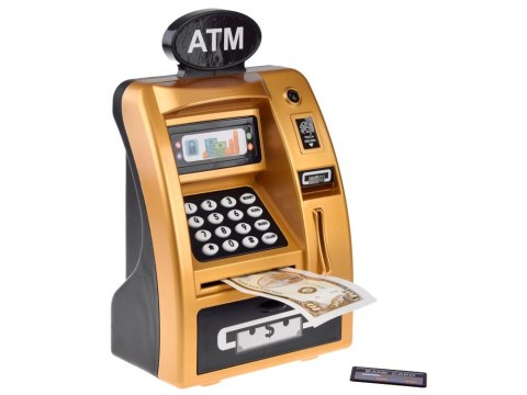 Muzyczny Bankomat Bank skarbonka dla dzieci ZA4752 Muzyczny Bankomat Bank skarbonka dla dzieci ZA4752