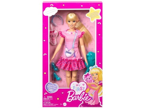 My First Barbie Moja Pierwsza lalka - miękkie kończyny + kotek HLL19 ZA5081 My First Barbie Moja Pierwsza lalka - miękkie kończyny + kotek HLL19 ZA5081