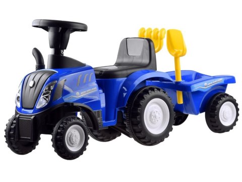 New Holland jeździk TRAKTOR z przyczepą ZA3691 New Holland jeździk TRAKTOR z przyczepą ZA3691