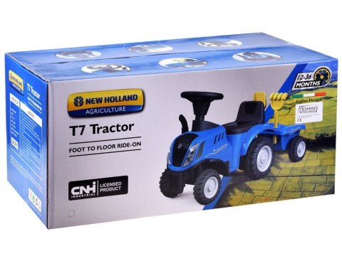 New Holland jeździk TRAKTOR z przyczepą ZA3691 New Holland jeździk TRAKTOR z przyczepą ZA3691