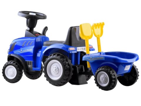 New Holland jeździk TRAKTOR z przyczepą ZA3691 New Holland jeździk TRAKTOR z przyczepą ZA3691