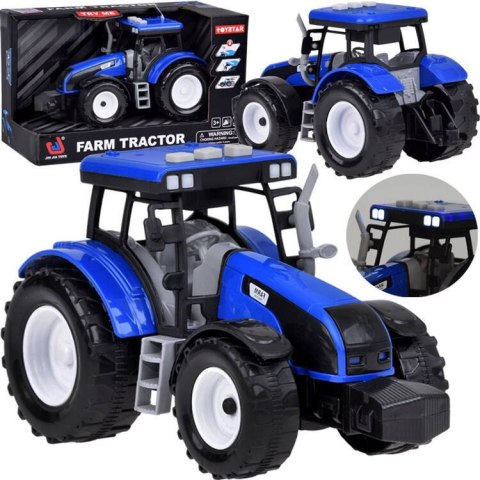 Niebieski traktor dla małego rolnika + dźwięki światła ZA5224 Niebieski traktor dla małego rolnika + dźwięki światła ZA5224