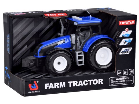 Niebieski traktor dla małego rolnika + dźwięki światła ZA5224 Niebieski traktor dla małego rolnika + dźwięki światła ZA5224