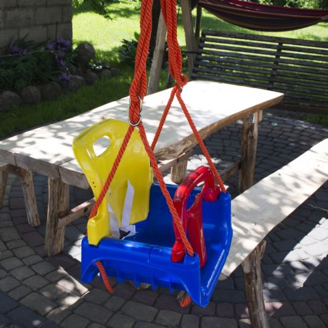 Huśtawka ogrodowa 3w1 krzesełko deska