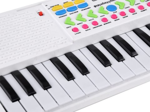 Organki mini keyboard zabawka dla dzieci 37 klawiszy mikrofon IN0160 Organki mini keyboard zabawka dla dzieci 37 klawiszy mikrofon IN0160