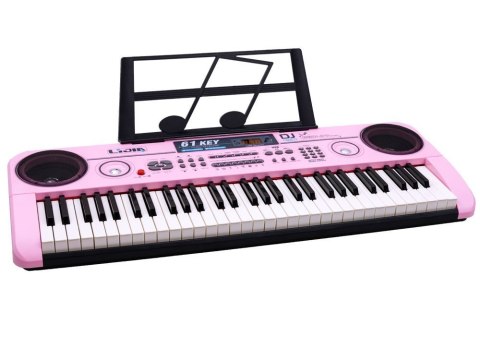 Organy Keyboard + mikrofon 61klawisz 328-06 IN0082 Organy Keyboard + mikrofon 61klawisz 328-06 IN0082