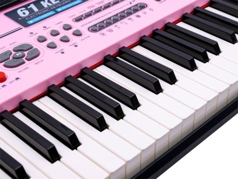 Organy Keyboard + mikrofon 61klawisz 328-06 IN0082 Organy Keyboard + mikrofon 61klawisz 328-06 IN0082