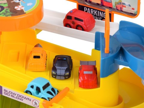 Parking tor dla autek elektryczna winda 6 autek naklejki ZA4376 Parking tor dla autek elektryczna winda 6 autek naklejki ZA4376