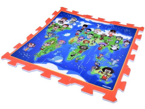 Piankowe puzzle Dzieci Świata mata do zabawy 93x93cm ZA3149 Piankowe puzzle Dzieci Świata mata do zabawy 93x93cm ZA3149