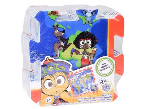 Piankowe puzzle Dzieci Świata mata do zabawy 93x93cm ZA3149 Piankowe puzzle Dzieci Świata mata do zabawy 93x93cm ZA3149