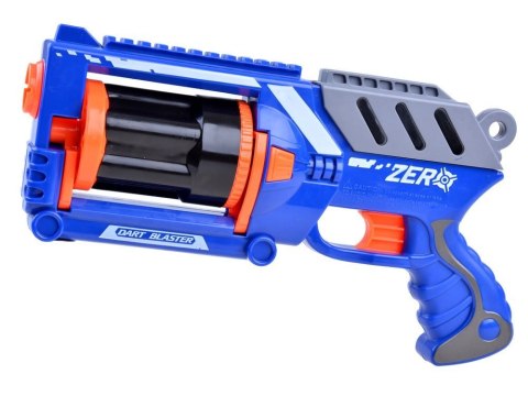Pistolet BLASTER naboje piankowe 10szt broń ZA3286 Pistolet BLASTER naboje piankowe 10szt broń ZA3286