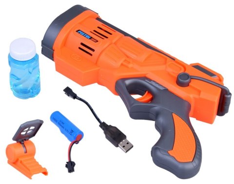 Pistolet do puszczania tęczowych baniek mydlanych ZA4962 Pistolet do puszczania tęczowych baniek mydlanych ZA4962
