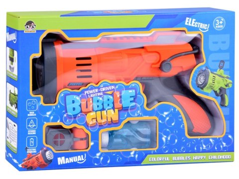 Pistolet do puszczania tęczowych baniek mydlanych ZA4962 Pistolet do puszczania tęczowych baniek mydlanych ZA4962
