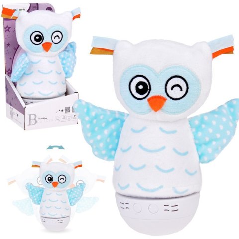 Pluszowa Sowa Lampka nocna zmieniająca kolory Pozytywka dla dzieci ZA5190 Pluszowa Sowa Lampka nocna zmieniająca kolory Pozytywka dla dzieci ZA5190