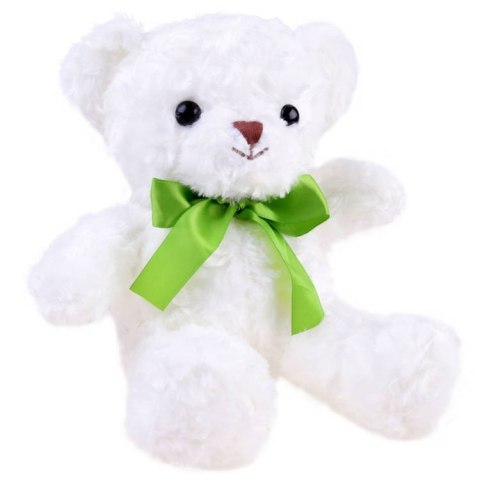 Pluszowy biały Miś niedźwiadek Pluszak 30cm ZA4455 Pluszowy biały Miś niedźwiadek Pluszak 30cm ZA4455
