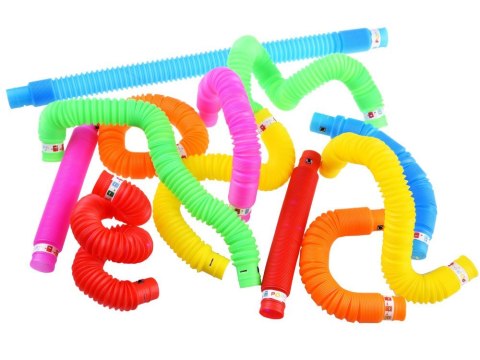 POP TUBE rurki sensoryczne świecące LED 12szt ZA4709 POP TUBE rurki sensoryczne świecące LED 12szt ZA4709