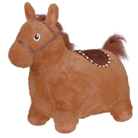 Pompowany konik skoczek pluszowy do skakania dla dziecka pompka ZA5443 CB Pompowany konik skoczek pluszowy do skakania dla dziecka pompka ZA5443 CB