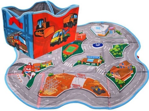 Pomysłowe PUDEŁKO na zabawki Mata ULICE 2w1 ZA1675 78 x 70,5cm Pomysłowe PUDEŁKO na zabawki Mata ULICE 2w1 ZA1675 78 x 70,5cm