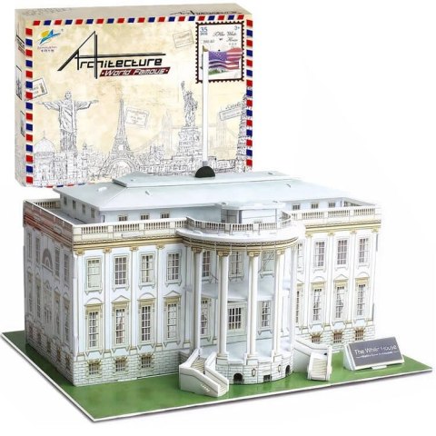 Przestrzenne Puzzle 3D BIAŁY DOM budowle ZA2529 Przestrzenne Puzzle 3D BIAŁY DOM budowle ZA2529
