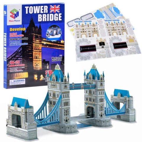 Puzzle 3D 41 el. most Tower Bridge ZA3801 Puzzle 3D 41 el. most Tower Bridge ZA3801