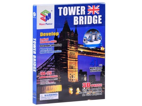 Puzzle 3D 41 el. most Tower Bridge ZA3801 Puzzle 3D 41 el. most Tower Bridge ZA3801