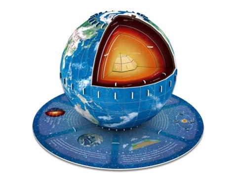 Puzzle 3D Planeta Ziemia 50 elementów struktura Ziemia ZA5348 Puzzle 3D Planeta Ziemia 50 elementów struktura Ziemia ZA5348