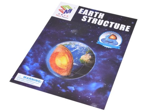 Puzzle 3D Planeta Ziemia 50 elementów struktura Ziemia ZA5348 Puzzle 3D Planeta Ziemia 50 elementów struktura Ziemia ZA5348