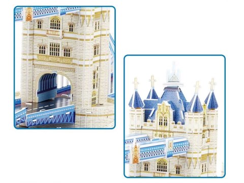 Puzzle 3D Tower Bridge 120-elementów Puzzle przestrzenne Londyn ZA5399 Puzzle 3D Tower Bridge 120-elementów Puzzle przestrzenne Londyn ZA5399