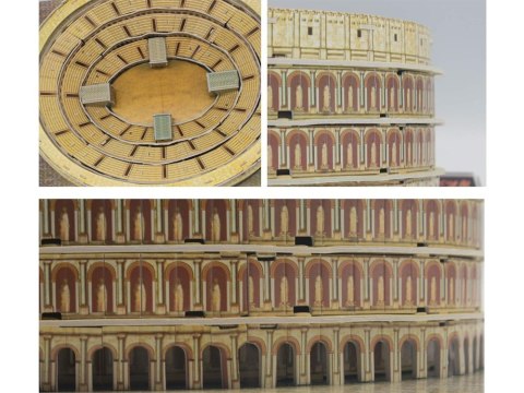 Puzzle 3D rzymskie Koloseum 84-elementy Puzzle przestrzenne ZA5401 Puzzle 3D rzymskie Koloseum 84-elementy Puzzle przestrzenne ZA5401