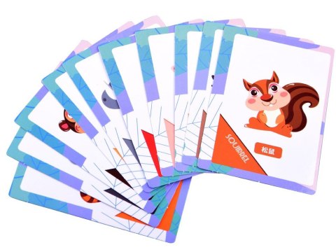Puzzle Magnetyczne Zwierzęta 54 el tablica Magnetyczna Układanka ZA3971 Puzzle Magnetyczne Zwierzęta 54 el tablica Magnetyczna Układanka ZA3971