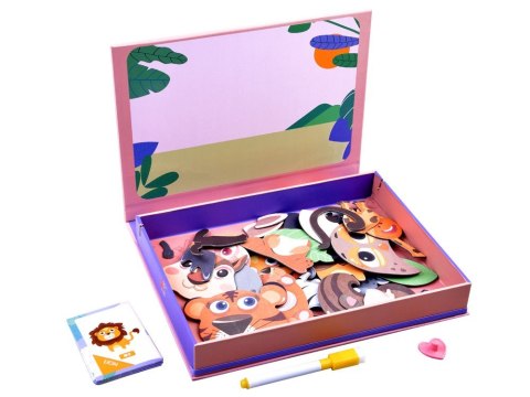 Puzzle Magnetyczne Zwierzęta 54 el tablica Magnetyczna Układanka ZA3971 Puzzle Magnetyczne Zwierzęta 54 el tablica Magnetyczna Układanka ZA3971
