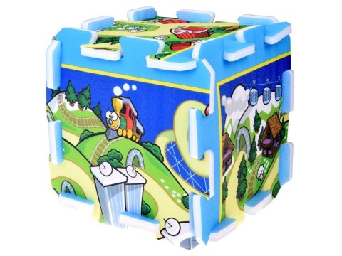 Puzzle piankowe MIASTO - ULICA Mata dla niemowląt 93x93cm ZA3150 Puzzle piankowe MIASTO - ULICA Mata dla niemowląt 93x93cm ZA3150
