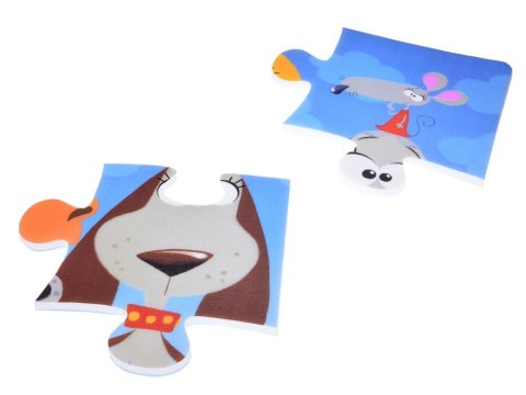 Puzzle piankowe ZWIERZĘTA Kolorowa mata dla niemowląt 90x90cm ZA3151 Puzzle piankowe ZWIERZĘTA Kolorowa mata dla niemowląt 90x90cm ZA3151