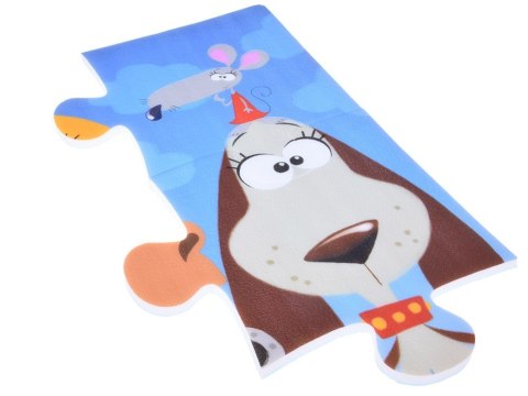 Puzzle piankowe ZWIERZĘTA Kolorowa mata dla niemowląt 90x90cm ZA3151 Puzzle piankowe ZWIERZĘTA Kolorowa mata dla niemowląt 90x90cm ZA3151