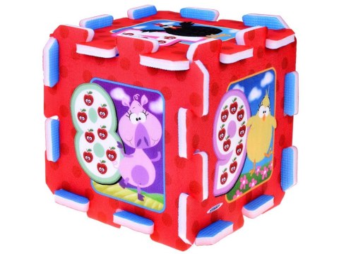 Puzzle piankowe ZWIERZĘTA i CYFRY Mata dla niemowląt 93x93cm ZA3147 Puzzle piankowe ZWIERZĘTA i CYFRY Mata dla niemowląt 93x93cm ZA3147