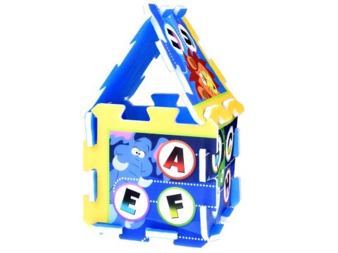 Puzzle piankowe - edukacyjna mata dla dzieci ALFABET dżungla 93x93cm ZA3148 Puzzle piankowe - edukacyjna mata dla dzieci ALFABET dżungla 93x93cm ZA3148