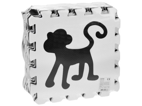 Puzzle piankowe - kontrastowa mata dla niemowląt ZWIERZĘTA 120x120cm ZA4783 Puzzle piankowe - kontrastowa mata dla niemowląt ZWIERZĘTA 120x120cm ZA4783