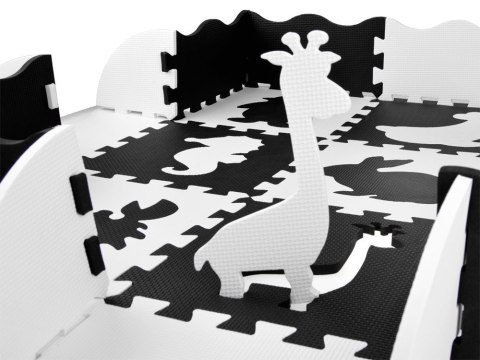 Puzzle piankowe - kontrastowa mata dla niemowląt ZWIERZĘTA 120x120cm ZA4783 Puzzle piankowe - kontrastowa mata dla niemowląt ZWIERZĘTA 120x120cm ZA4783