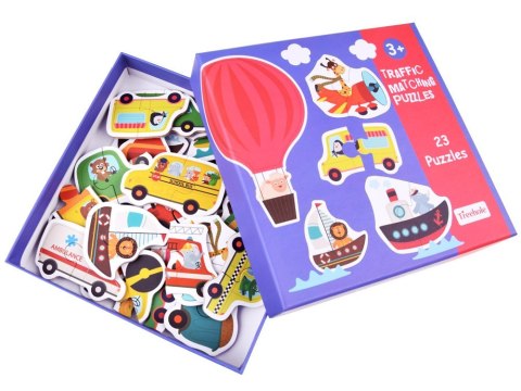 Puzzle układanka 23 ele Pojazdy Samochody maszyny budowlane ZA4750 Puzzle układanka 23 ele Pojazdy Samochody maszyny budowlane ZA4750