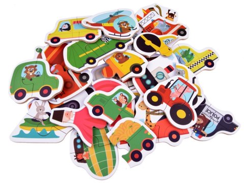 Puzzle układanka 23 ele Pojazdy Samochody maszyny budowlane ZA4750 Puzzle układanka 23 ele Pojazdy Samochody maszyny budowlane ZA4750