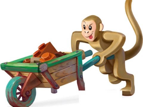 Rebel Gra planszowo-konstrukcyjna LEGO Monkey Palace GR0774 Rebel Gra planszowo-konstrukcyjna LEGO Monkey Palace GR0774