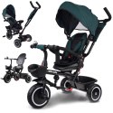 Rowerek dziecięcy trójkołowy Tiny Bike 3w1 z daszkiem OBRACANY SP0650