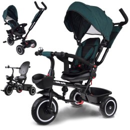 Rowerek dziecięcy trójkołowy Tiny Bike 3w1 z daszkiem OBRACANY SP0650